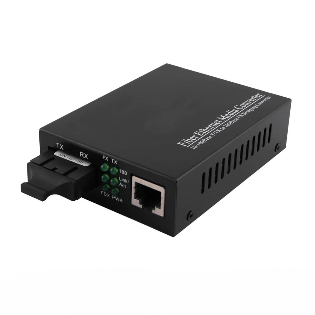 10/100M Duplex Fiber Media Converter 1310nm 20km SC/ST/FC SMF