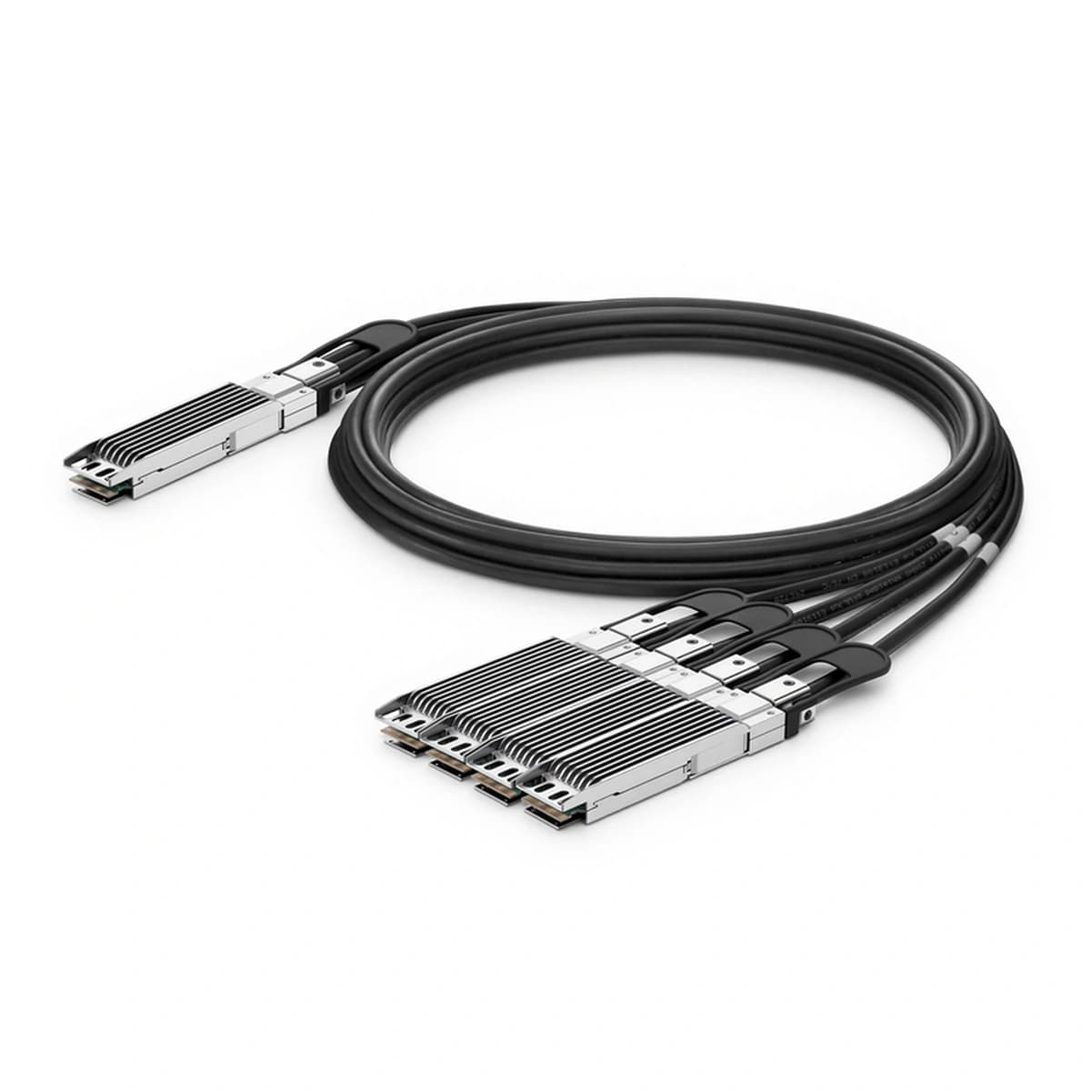 800G to 200G OSFP to 4X 200G OSFP Breakout Direct Attach Copper Cable 1m