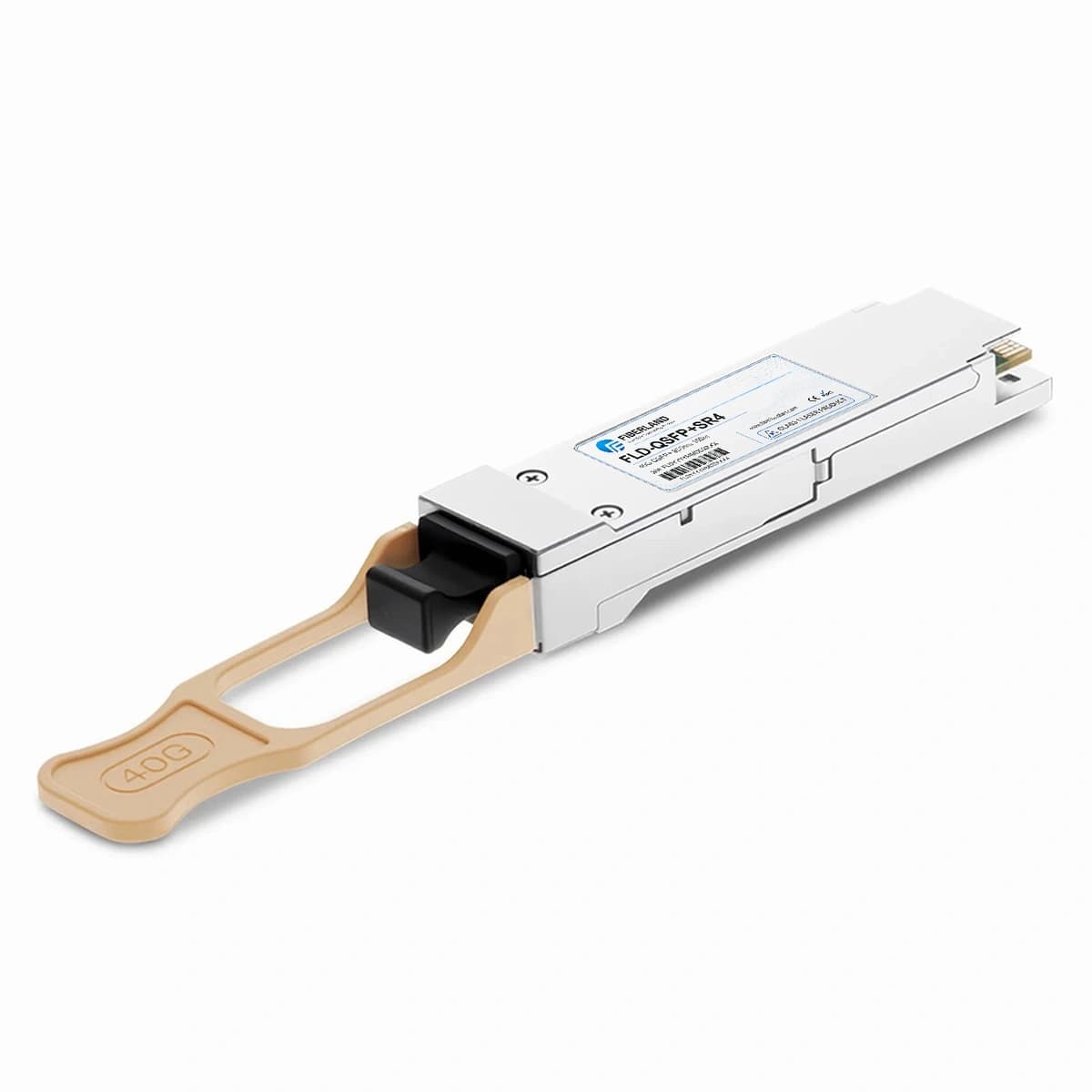 40G QSFP+ SR4 Fiber Optic Transceiver Module 850nm 100m MPO MMF DDM