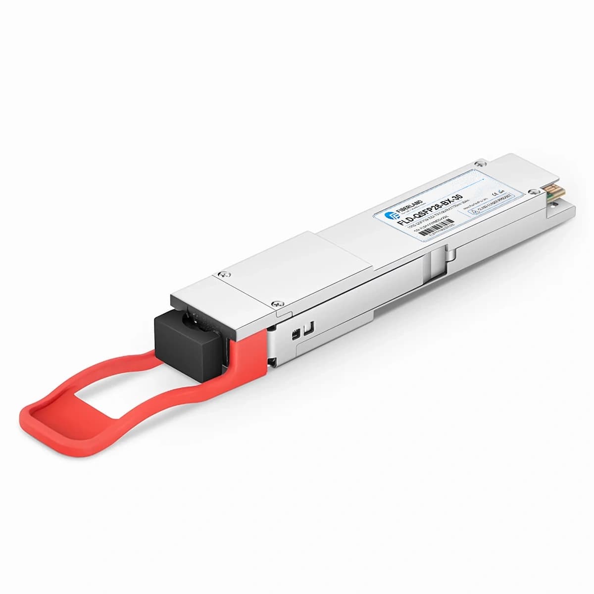 100G BiDi QSFP28 Fiber Optic Transceiver Module TX1280/RX1330nm 30km LC SMF DDM