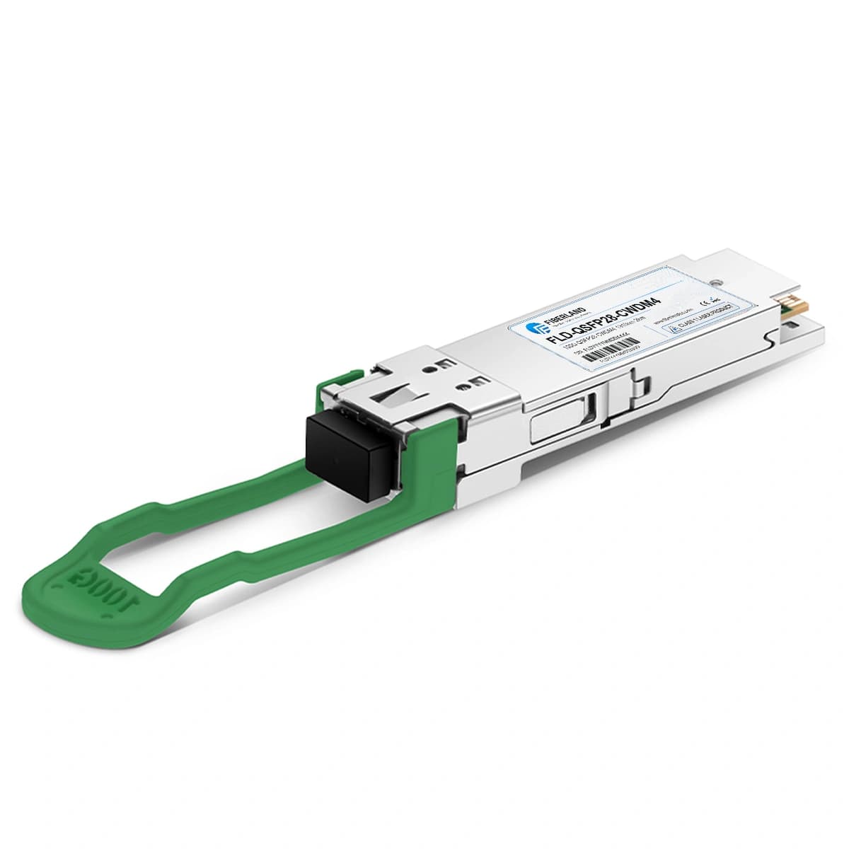 100G BiDi QSFP28 CWDM4 Fiber Optic Transceiver Module 1310nm 2km MPO SMF DDM