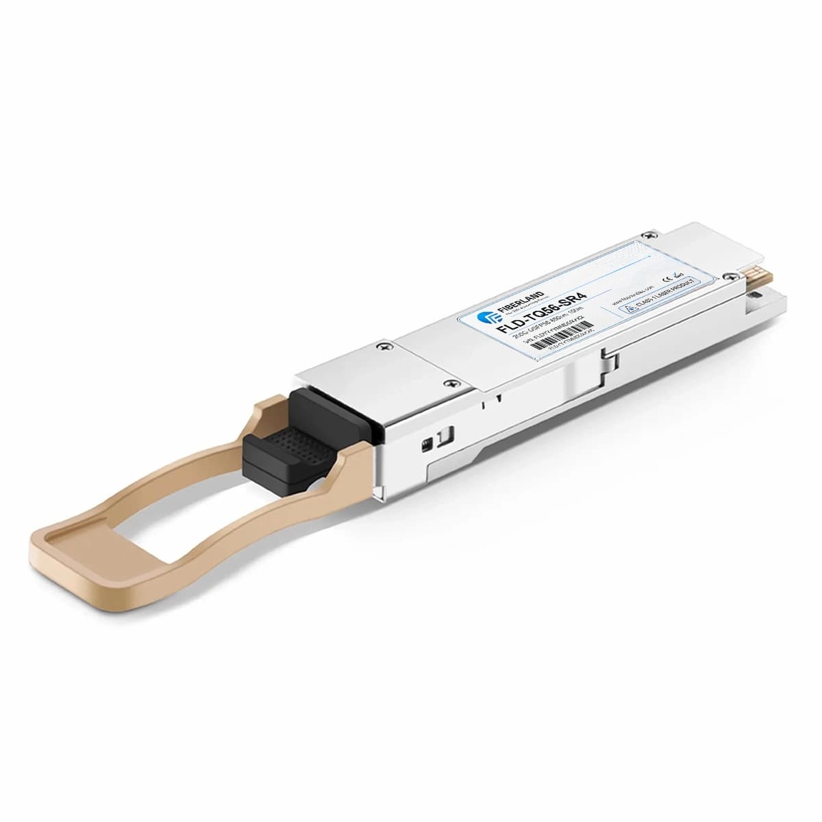 200G QSFP56 SR4 Fiber Optic Transceiver Module 850nm 100m MPO MMF DDM