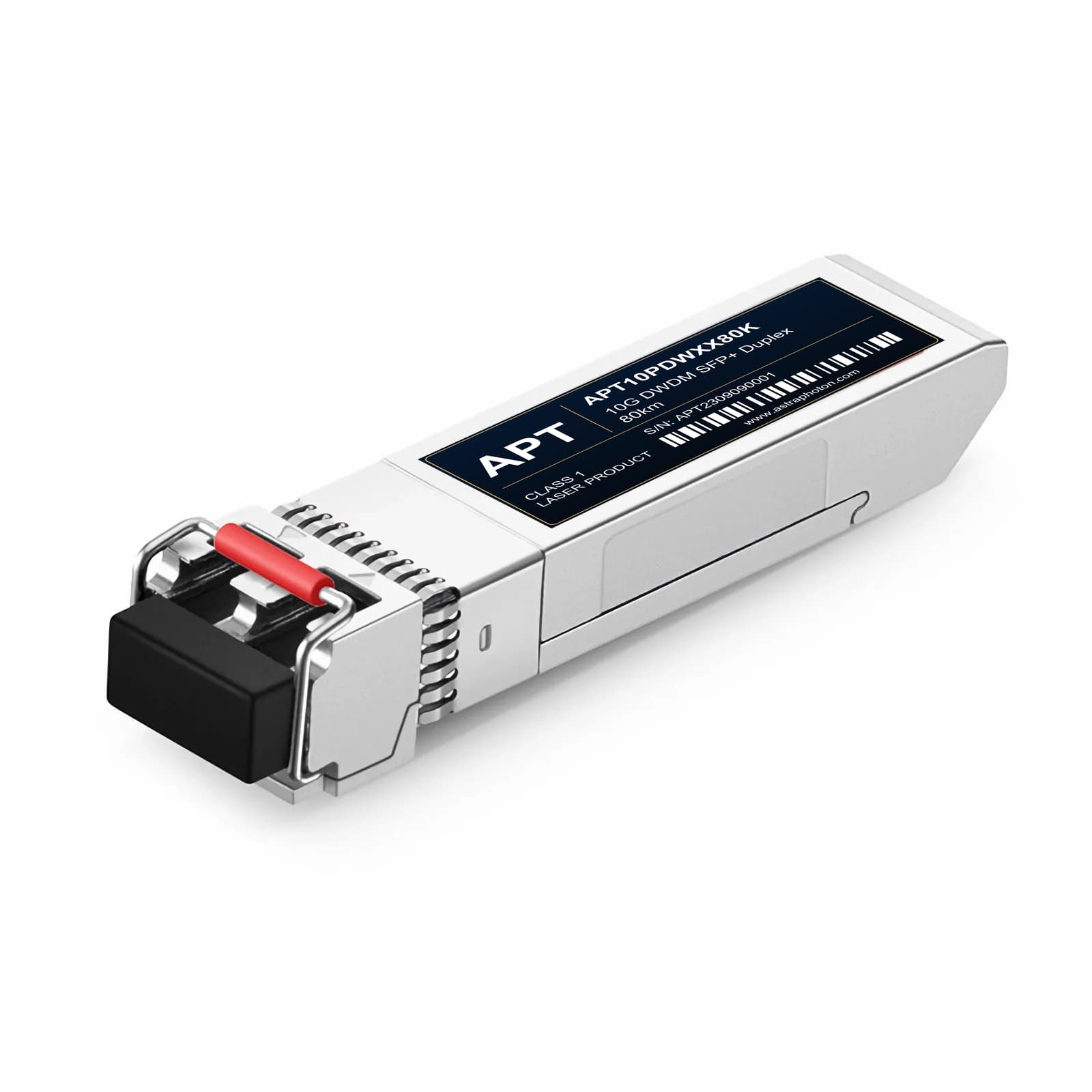 APT10PDWXX80K — 10G DWDM SFP+ Duplex 80km; product-family illustration