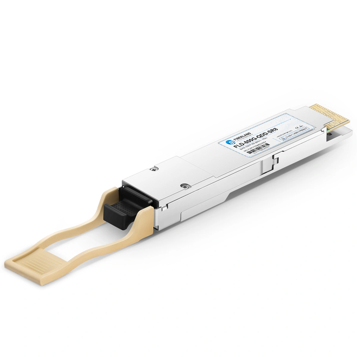 800G QSFP-DD SR8 Fiber Optic Transceiver Module 850nm 100m MPO MMF DDM