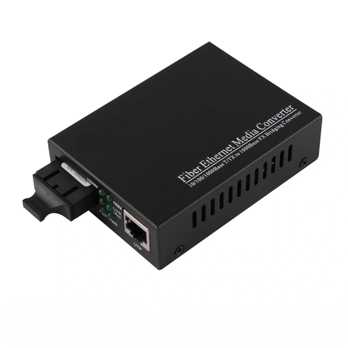10/100/1000M Duplex Fiber Media Converter 1310nm 40km SC/ST/FC SMF