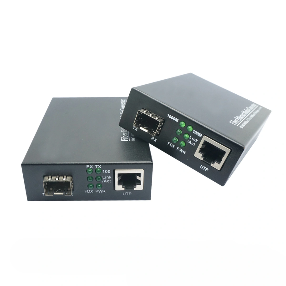 10/100M Fiber Media Converter SFP-Dependent Reach SC/LC
