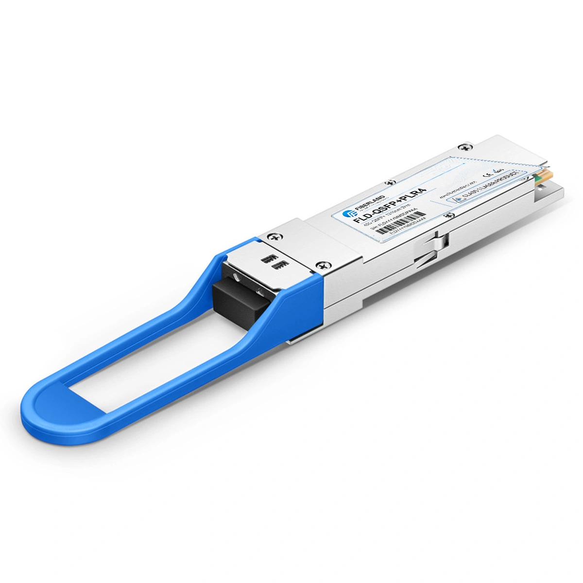 40G QSFP+ PLR4 Fiber Optic Transceiver Module 1310nm 2km MPO SMF DDM