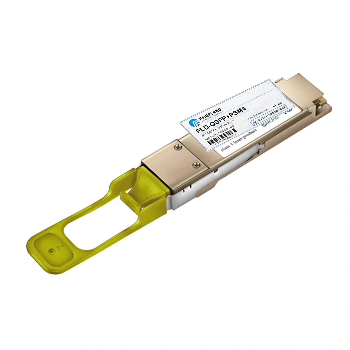 40G QSFP+ PSM4 Fiber Optic Transceiver Module 1310nm 10km MPO SMF DDM