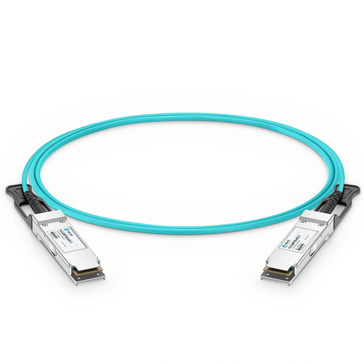 100G QSFP28 Active Optical Cable 850nm 1–100m MMF DDM