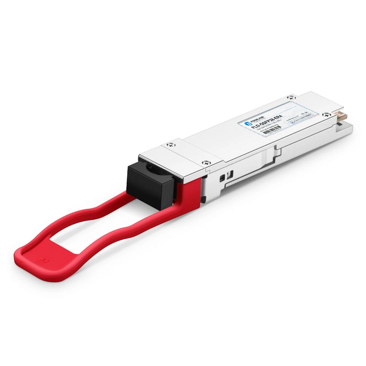 100G QSFP28 ER4 Fiber Optic Transceiver Module 1310nm 40km LC SMF DDM