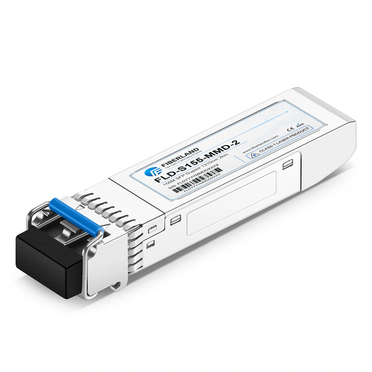 155M SFP Fiber Optic Transceiver Module 1310nm 2km Duplex LC MMF DDM