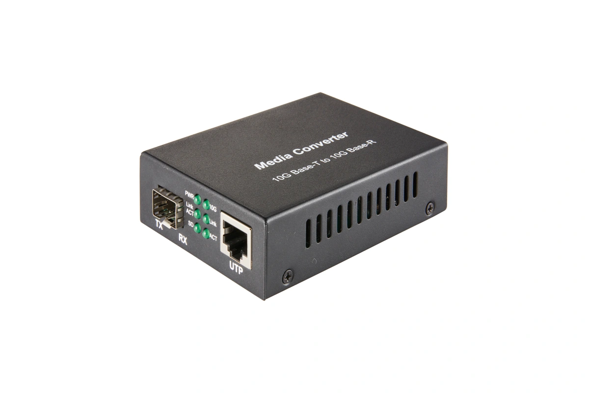 10G Fiber Media Converter SFP-Dependent Reach LC