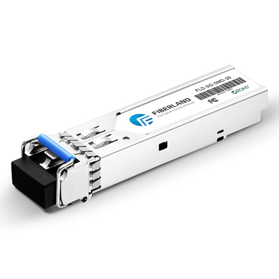 E1MG-100FX-IR-OM, Brocade compatible SFP, 155M SFP SMF, LC connector product image